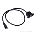 Carica dati USB2.0 Tipo Pannello Monte